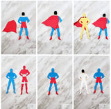 SUPER DAD MAN GUY DIE - Gina Marie Designs