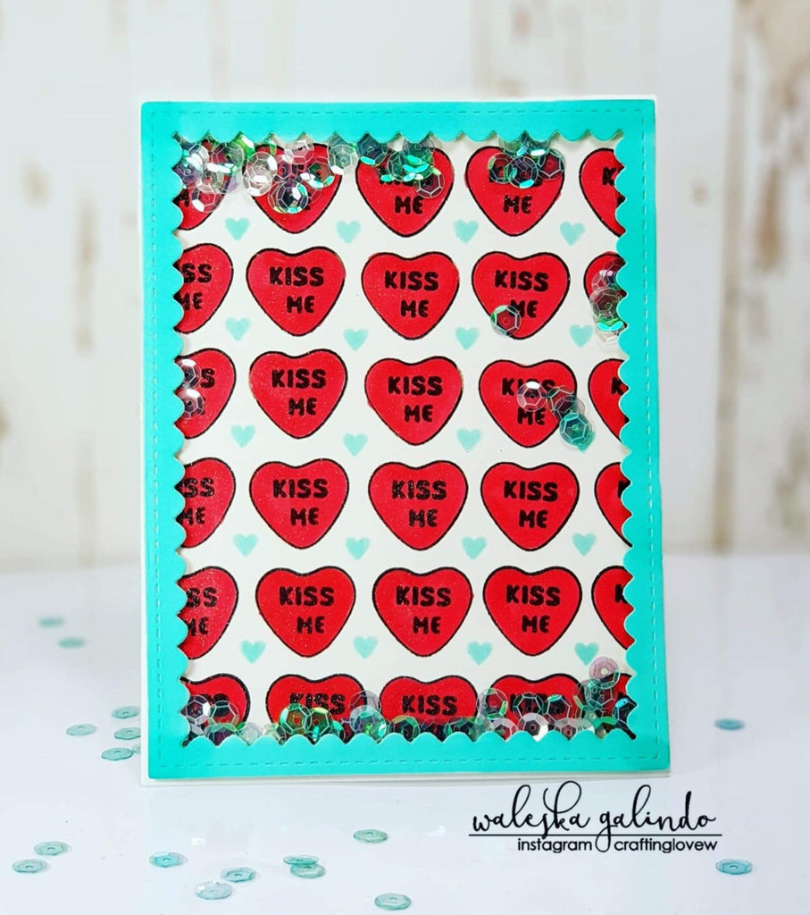 Valentine Candy Stamp Set Gina Marie Designs Scrapbook Outlet