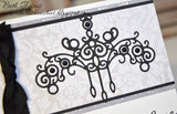 CHANDELIER FLOURISH DIE - GINA MARIE DESIGNS