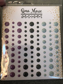 LAVENDER GLOSS STYLE ENAMEL DOTS - Gina Marie Designs