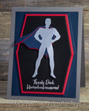 SUPER DAD MAN GUY DIE - Gina Marie Designs