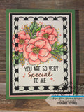 FLOWER CHAIN RECTANGLE DIE SET - GINA MARIE DESIGNS