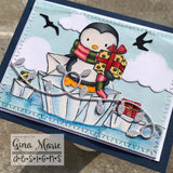 CHRISTMAS STRAND OF LIGHTS DIE SET - GINA MARIE DESIGNS