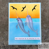 NARWHAL DIE - GINA MARIE DESIGNS
