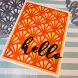WALLPAPER BACKGROUND PLATE DIE - GINA MARIE DESIGNS