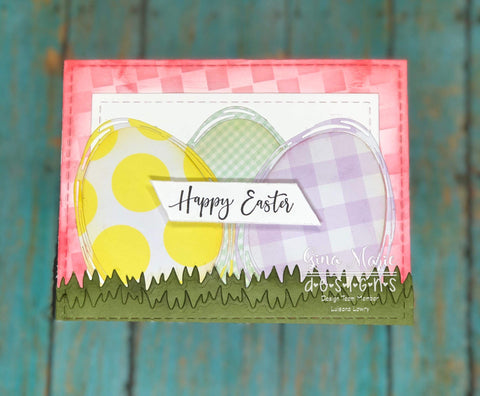 SWIRLY EGG WREATH DIE - GINA MARIE DESIGNS
