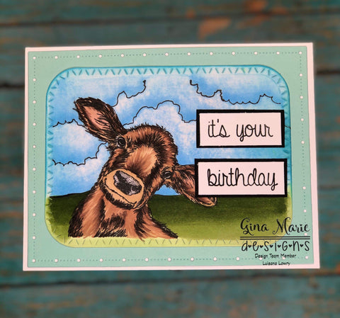 SLASH STITCHED ROUND RECTANGLE DIE - GINA MARIE DESIGNS