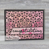 MANDALA LACE BKGD DIE - Gina Marie Designs