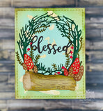 MUSHROOM FOREST DIE - GINA MARIE DESIGNS