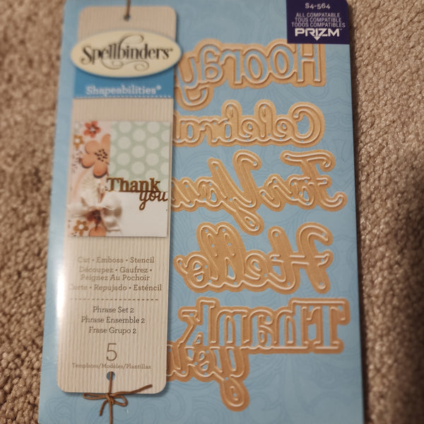PHRASE SET 2 - SPELLBINDERS DIES
