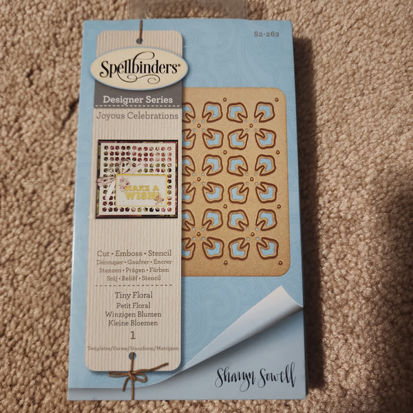 TINY FLORAL SPELLBINDERS DIE