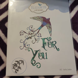 SWIRLING SWALLOW DIE SET ELIZABETH CRAFT DESIGNS