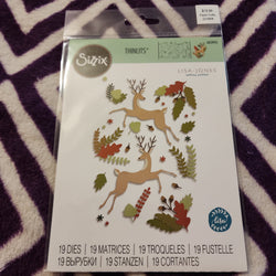 SIZZIX THINLITS DIES DELIGHTFUL DEER