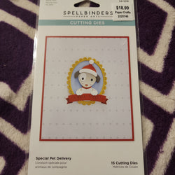 SPELLBINDERS CUTTING DIES SPECIAL PET DELIVERY