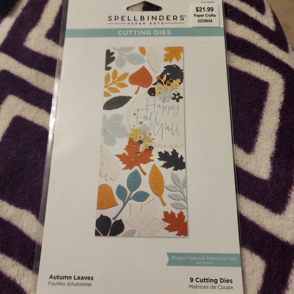 SPELLBINDERS CUTTING DIES AUTUMN LEAVES