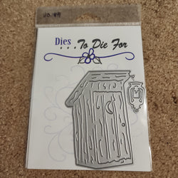 OUTHOUSE AND LANTERN DIES - DIES TO DIE FOR