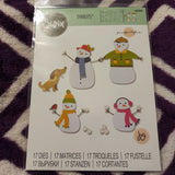 Sizzix Thinlits Die Set 17 PK - SNOW FAMILY