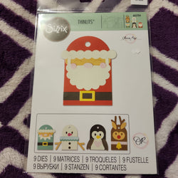 Sizzix Thinlits Die Set 9 PK - CHARACTER TAGS