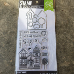 HOUSE - Hero Arts Stamp and Cut Die set