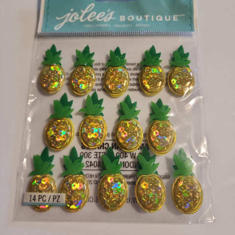 PINEAPPLE REPEATS - JOLEES BOUTIQUE STICKERS