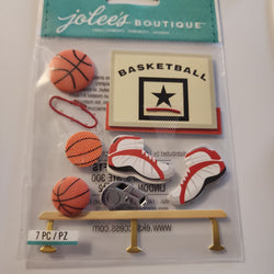 BASKETBALL - Jolee's Boutique Stickers