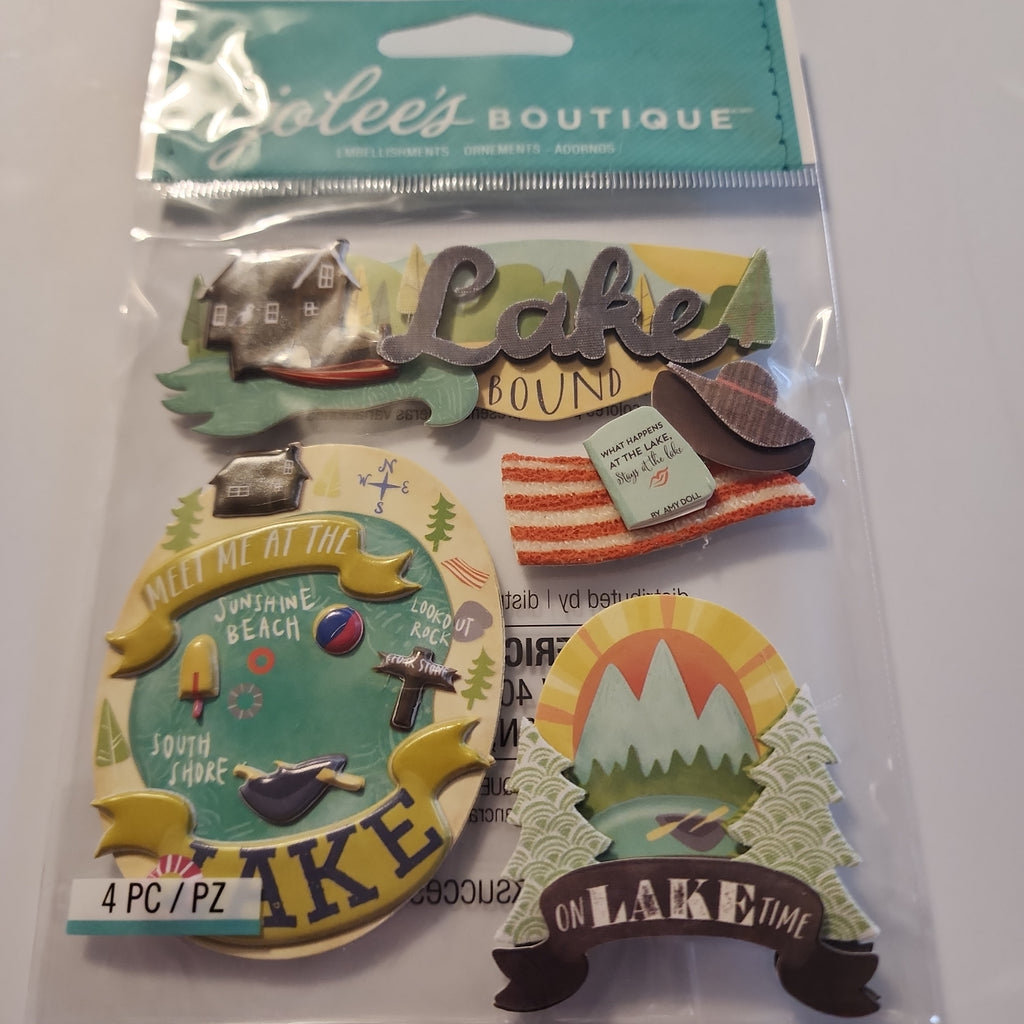LAKE Jolee's Boutique Stickers Scrapbook Outlet Gina Marie Designs