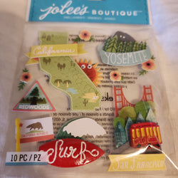 CALIFORNIA - Jolee's Boutique Stickers