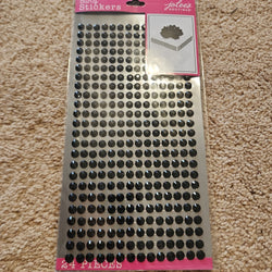 BLACK BLING SHEET - Jolee's BLING Boutique Stickers