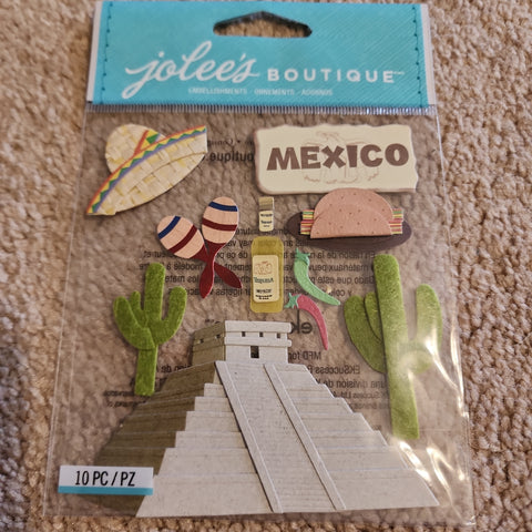 MEXICO - Jolee's Boutique Stickers