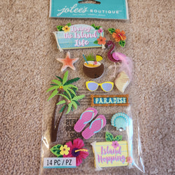 ISLAND LIFE - JOLEES BOUTIQUE STICKERS