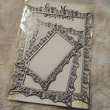 LACEY LAYERS RECTANGLE DIE SET - Gina Marie Designs
