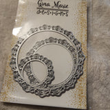 LACEY LAYERS CIRCLE DIE SET - Gina Marie Designs