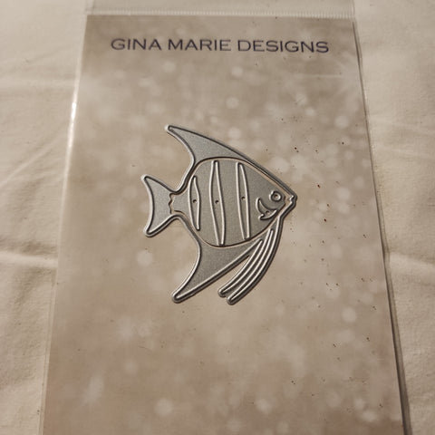 BLOW OUT SALE - TROPICAL FISH 1 - GINA MARIE DESIGN DIES