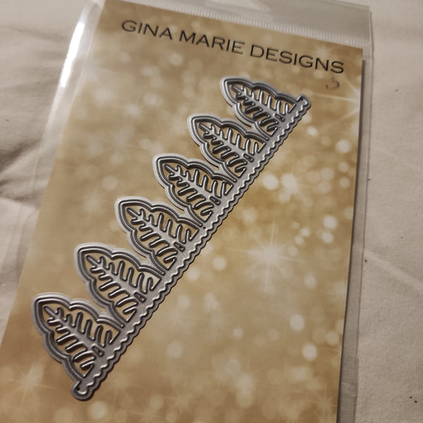 YEAR END SALE - LEAF BORDER - GINA MARIE DESIGN DIES