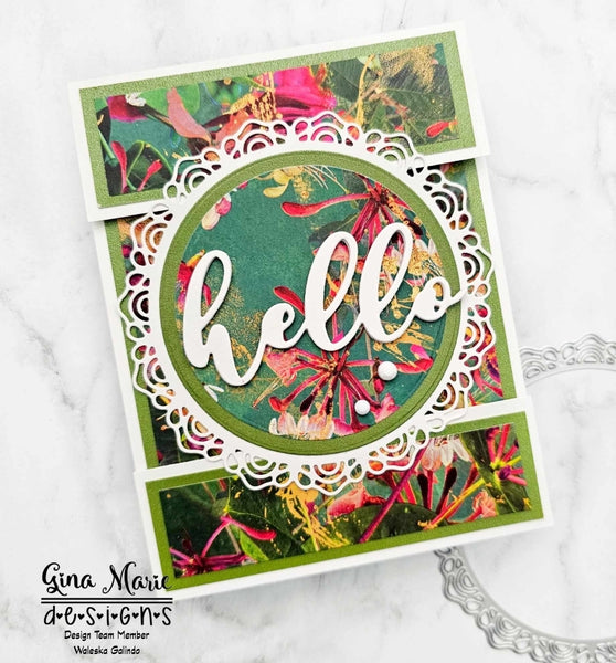 LACEY LAYERS CIRCLE DIE SET - Gina Marie Designs