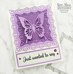 LACEY LAYERS SQUARE DIE SET - Gina Marie Designs
