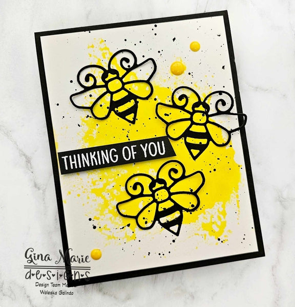 BUMBLE BEE DIE - Gina Marie Designs