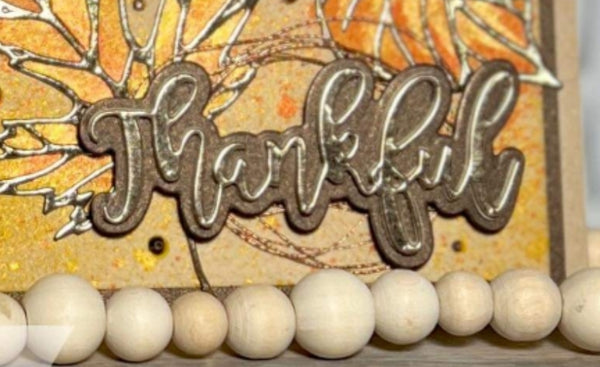 THANKFUL DIE SET - Gina Marie Designs