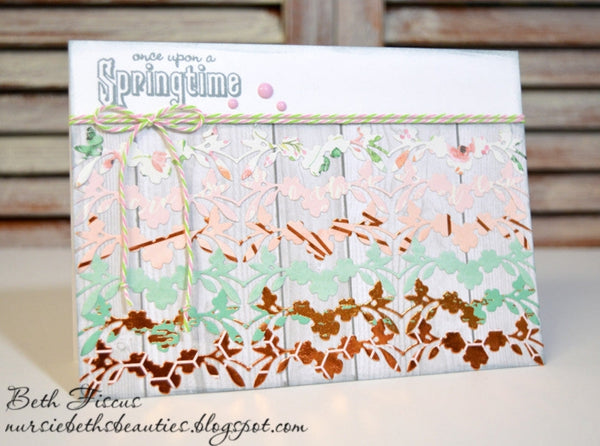 YEAR END SALE - FLOWER BORDER - GINA MARIE DESIGN DIES