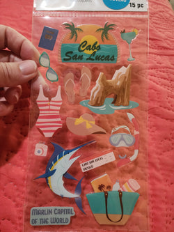 RECOLLECTIONS STICKERS - CABOSAN LUCAS