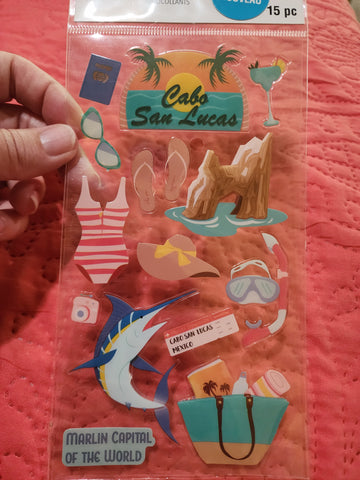 RECOLLECTIONS STICKERS - CABOSAN LUCAS