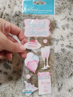 Jolee's Boutique Stickers - BRIDAL SHOWER