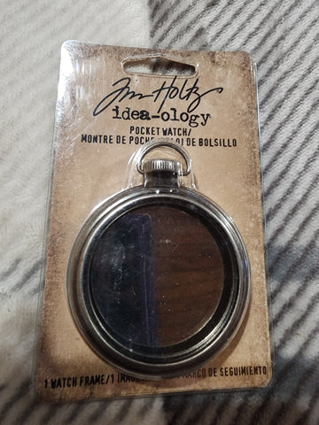 Tim Holtz Idea-ology Pocket Watch Frame (Product SKU: TH93273)