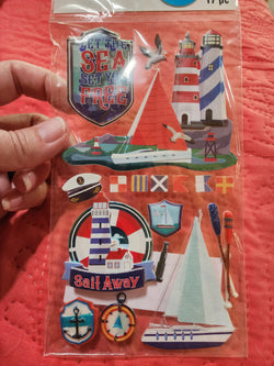 OCEAN SEA NAUTICAL - RECOLLECTIONS STICKERS