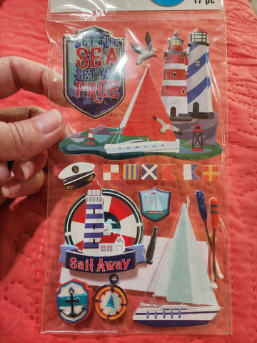 OCEAN SEA NAUTICAL - RECOLLECTIONS STICKERS