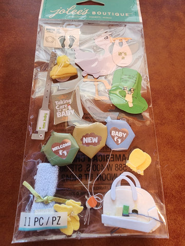 Jolee's Boutique Stickers - BRINGING BABY HOME