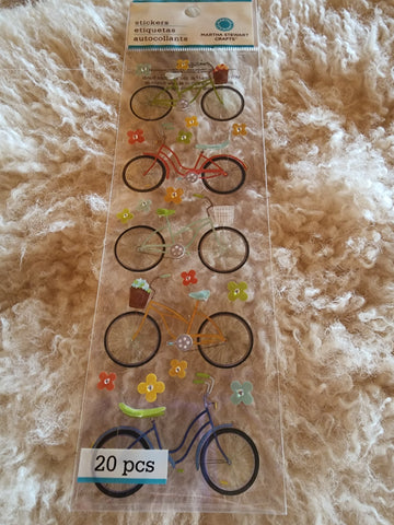 BIKE BICYCLE - Martha Stewart Stickers