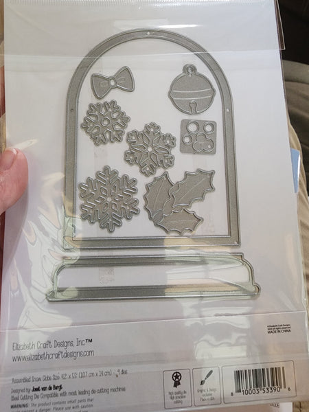 ELIZABETH CRAFT DESIGN DIES - SNOW GLOBE