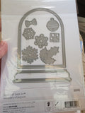 ELIZABETH CRAFT DESIGN DIES - SNOW GLOBE