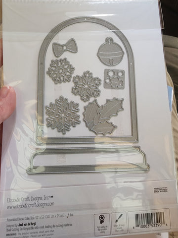 ELIZABETH CRAFT DESIGN DIES - SNOW GLOBE